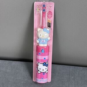 Vintage 2003 Y2K Hello Kitty Power Toothbrush Zooth Tooth Brush Sanrio NOS NIP